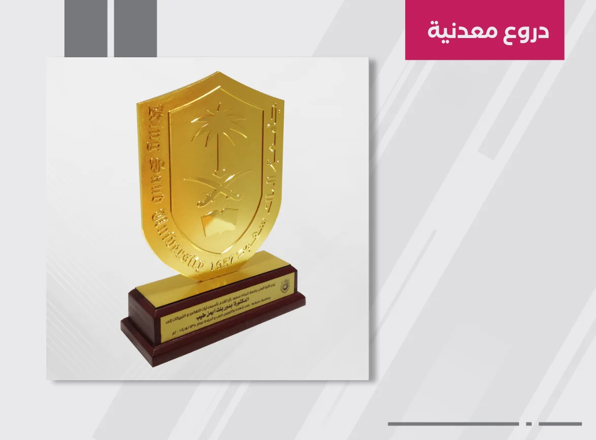 دروع معدنية بتصنيع خاص